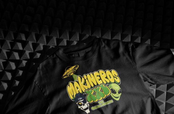 Camiseta Makineros "Makina Invasion" PREMIUM - ED. Limitada 2025 - Imagen 3